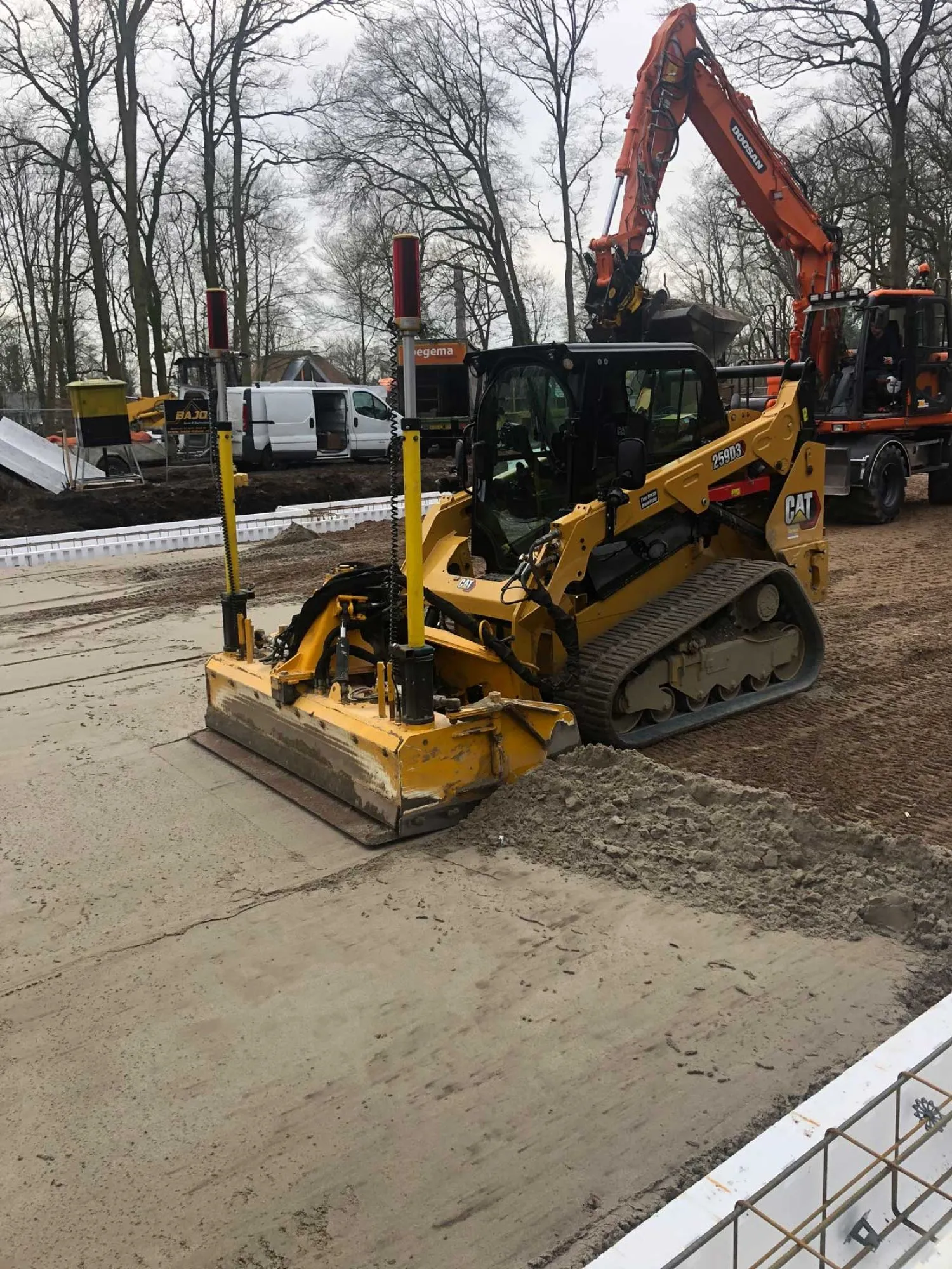 Diverse 2d Puin- en zandbanen